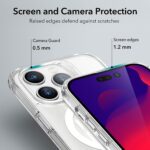 ESR Classic Hybrid Case with MagSafe for iPhone 14 Series- Clear - Image 6