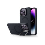iPhone 14 Pro Max Silicone Magsafe case with stand