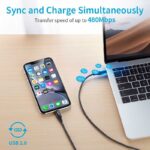 USB-C to Lightning Cable for iPhone fast date and charging experience