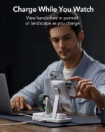 Wireless Charging stand with Landscape and portrait viewing benefits