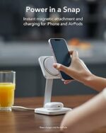ESR 2 in 1 wireless Charger with fast magnetic charging features