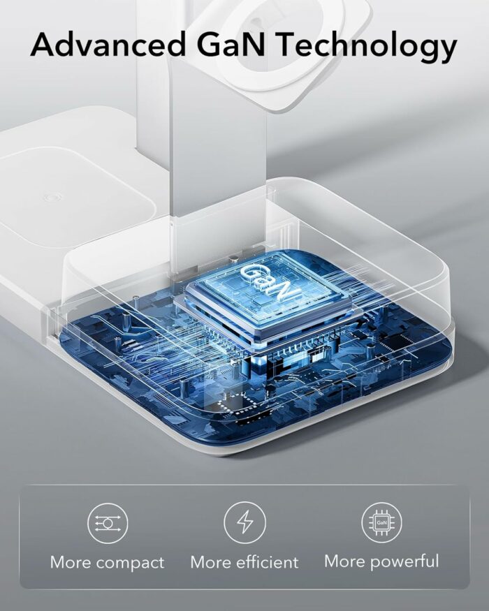 wireless 5 in 1 charger with advanced GaN technology
