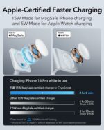 ESR 6 in 1 Cryoboost charging Station with 15W apple certified fast charging