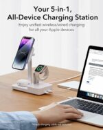 ESR 5 in 1 Wireless magsafe charger with All apple device charging benefits