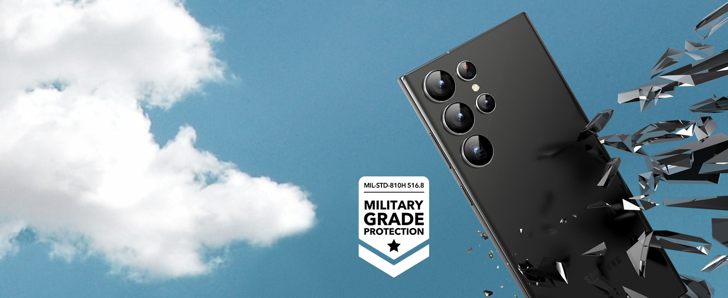 S23 Ultra lens with military grade protection