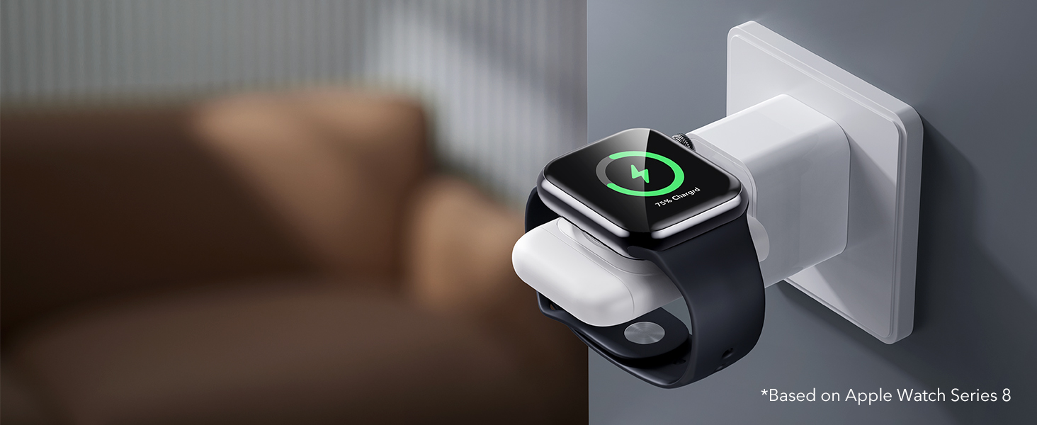 ESR Portable watch charger with fast charging experience