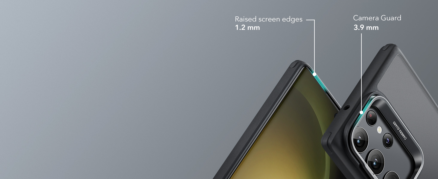 Samsung S23 Ultra Case with Raised edge to protect camera and screen