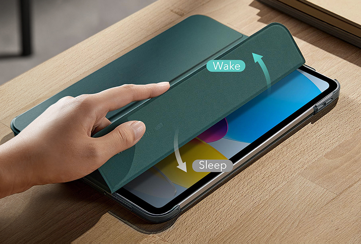 Ascend Trifold Case with instant auto sleep and wake