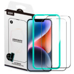 ESR Armorite Screen Protector for iPhone 14 (2 Pack) with Retail Packaing