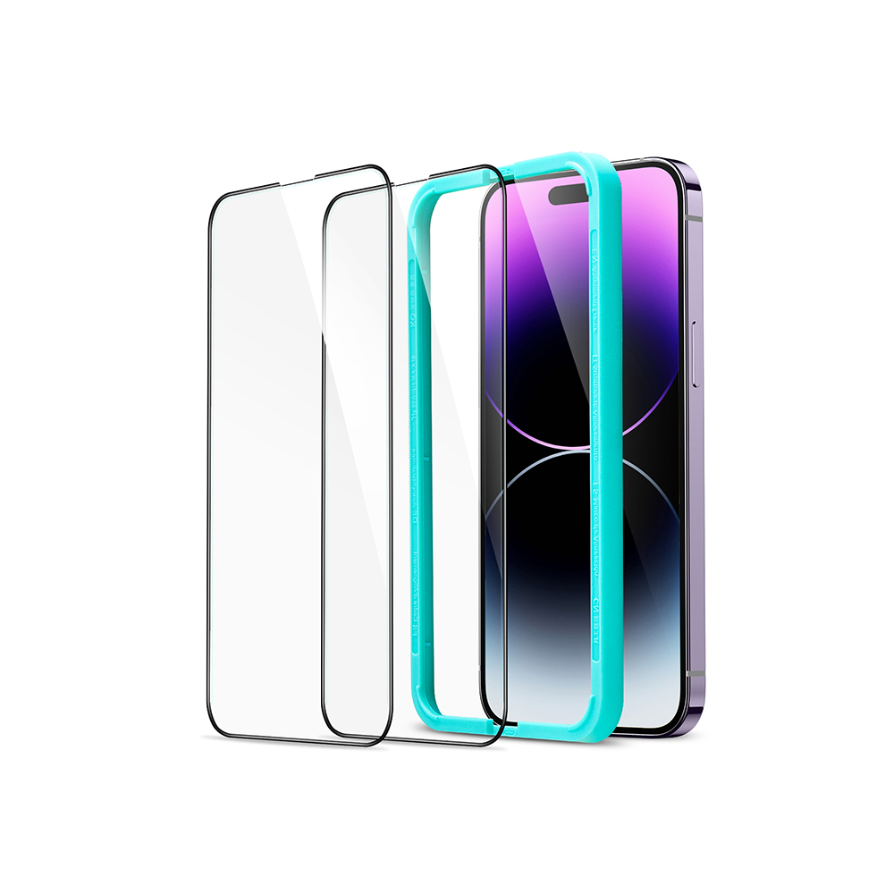 ESR Armorite Tempered Glass for iPhone 14 Pro Max-main image 2 ESR Armorite X Ultra-Tough Tempered-Glass Screen Protector for iPhone 14 Series - Image 1