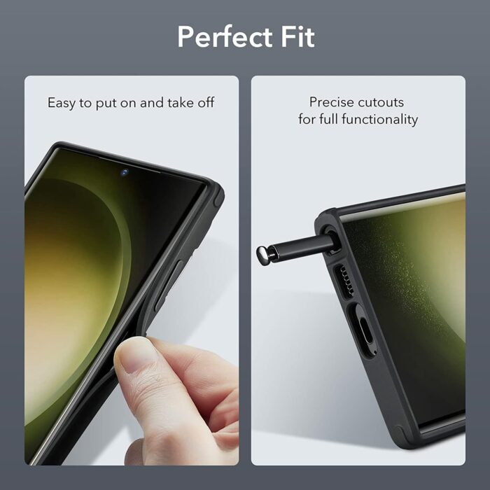 Samsung S23 Ultra Soft Silicone Side with S pen Hole