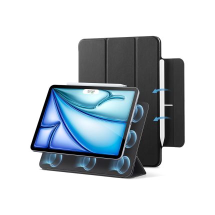 ESR iPad Air 11 Inch Case- Rebound Magnetic Black Color