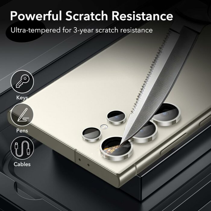 ESR Samsung Galaxy S24 Ultra Camera Lens Protector- Clear