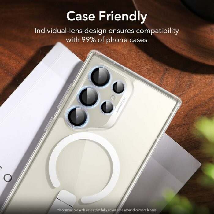 ESR Samsung Galaxy S24 Ultra Camera Lens Protector- Clear