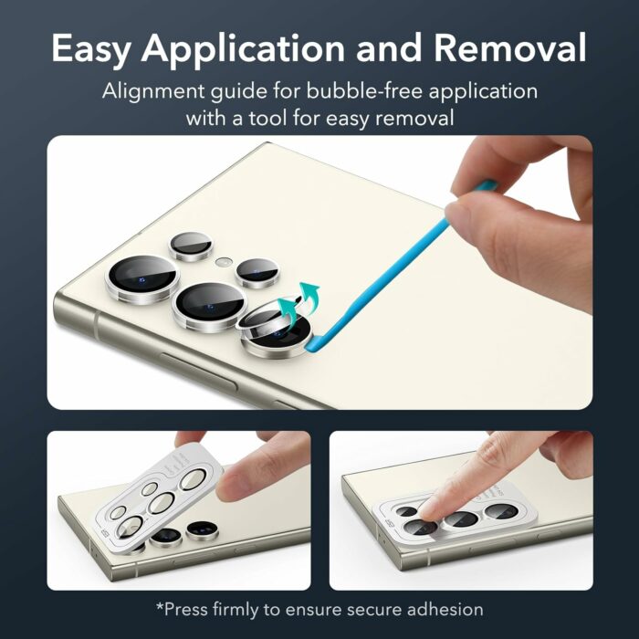 ESR Samsung Galaxy S24 Ultra Camera Lens Protector- Clear