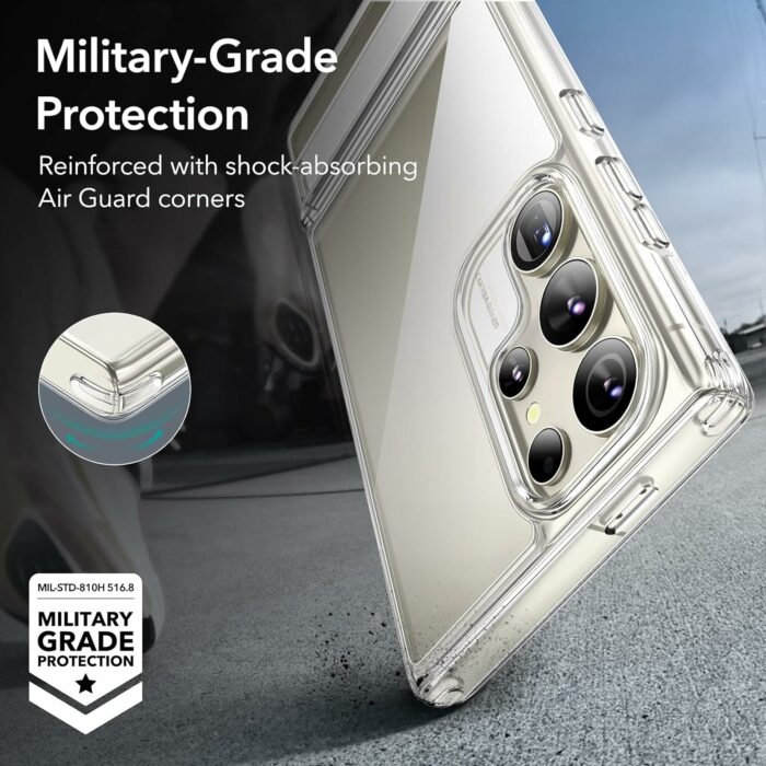ESR Samsung Galaxy S24 Ultra Case- Ultra Boost- Clear