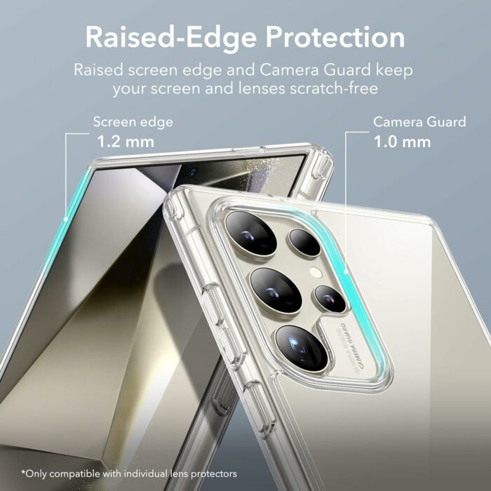 ESR Samsung Galaxy S24 Ultra Case- Ultra Boost- Clear