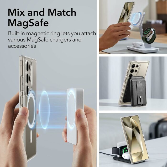 ESR Samsung S24 Ultra Case- Classic Hybrid Case with MagSafe