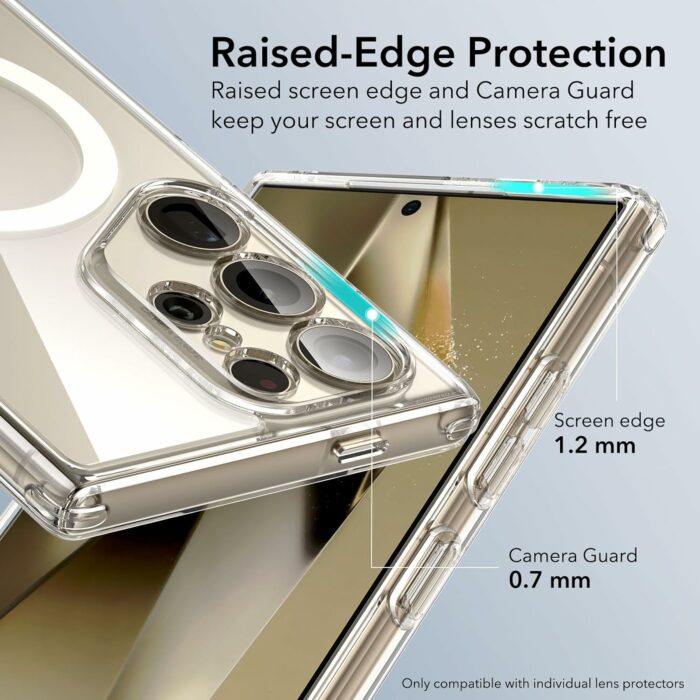 ESR Samsung S24 Ultra Case- Classic Hybrid Case with MagSafe