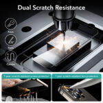 ESR iPhone 15 Pro Max Tempered Glass Screen Protector - Dual Scracth Resistant