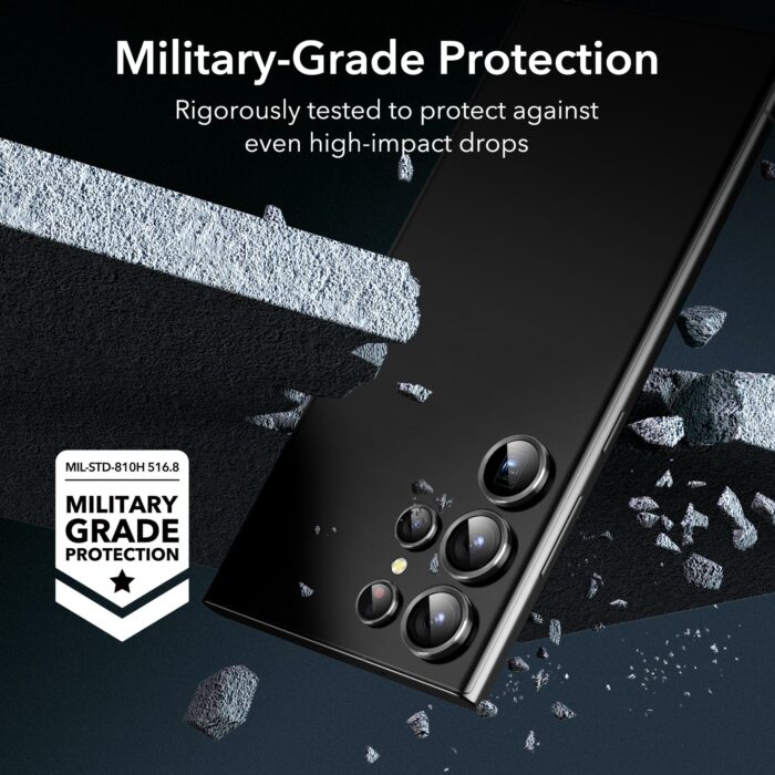Samsung S23 Ultra Lens Protector with Millitary- Grade Protection