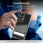 Samsung S23 Ultra Camera Lens Protector with Case friendly features