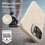 iPhone 15 Pro Max MagSafe Silicone Case with Stand by ESR 1