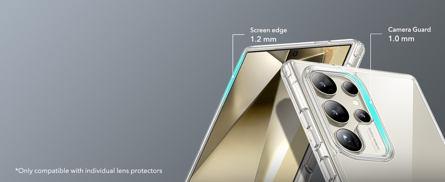 ESR Samsung Galaxy S24 Ultra Case- Ultra Boost- Clear