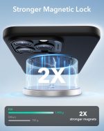 ESR iPhone 16 Pro Max Cloud Silicone Case with MagSafe – Black - Image 4