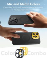 ESR iPhone 16 Pro Max Cloud Silicone Case with MagSafe – Black - Image 6