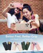Smooth silicone ESR iPhone 16 Pro Max Case with anti-scratch microfiber lining