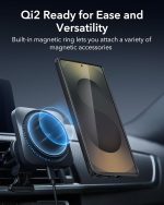 ESR Classic Hybrid Case with MagSafe for Samsung Galaxy S25 Series- Frosted Black - Image 7