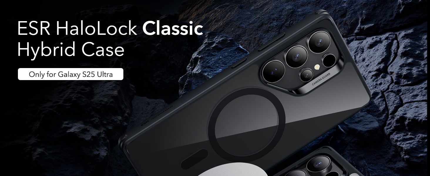 ESR Classic Hybrid Case for Samasung S25 Ultra- Clear Main Image