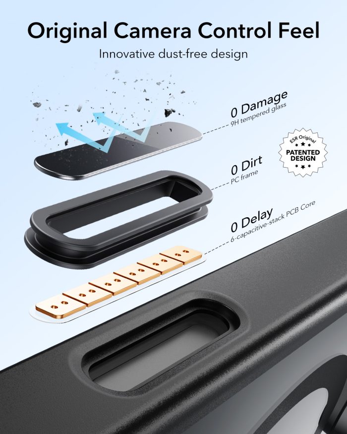 ESR for iPhone 16 Pro Max Case, Camera Control Case (2)