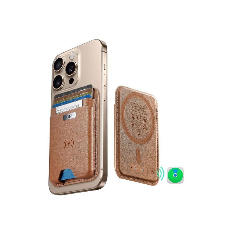 ESR MagSafe Wallet for iPhone with Find My Functionality – Front View
