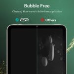 ESR Tempered Glass Screen Protector for iPad Mini 7/6 2024/2021, 9H Hardness, Bubble-Free,  (2Pack) - Image 3