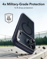ESR iPhone 18 Pro Max Case Price in Bangladesh – Frosted Blue with Stand