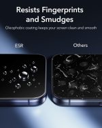 ESR UltraFit Armorite® Tempered Glass Screen Protector for iPhone 18/17 Series (2 Pack) - Image 6