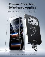 ESR iPhone 18 Pro Max Screen Protector- Ultrafit Classic Tray