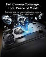 ESR Armorite Pro Full Coverage Camera Lens Protector for iPhone 18/17 Series - Image 6