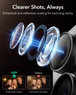ESR Armorite Pro Full Coverage Camera Lens Protector for iPhone 18/17 Series - Image 2