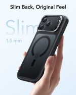 ESR Classic Hybrid Stash Stand Case with Camera Control Button for iPhone 17 Series- Frosted Black - Image 3