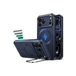 ESR Cyber Tough iPhone 17 Pro Max Case Price in Bangladesh- Navy Blue