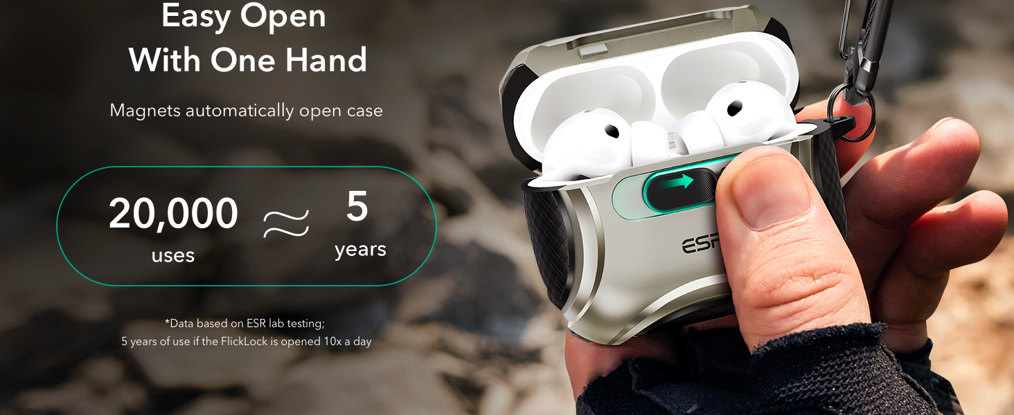 ESR Cyber Magnetic Case for Airpods Pro 3