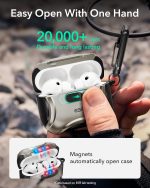 Airpods Pro 3 Case with Magnetic Clips