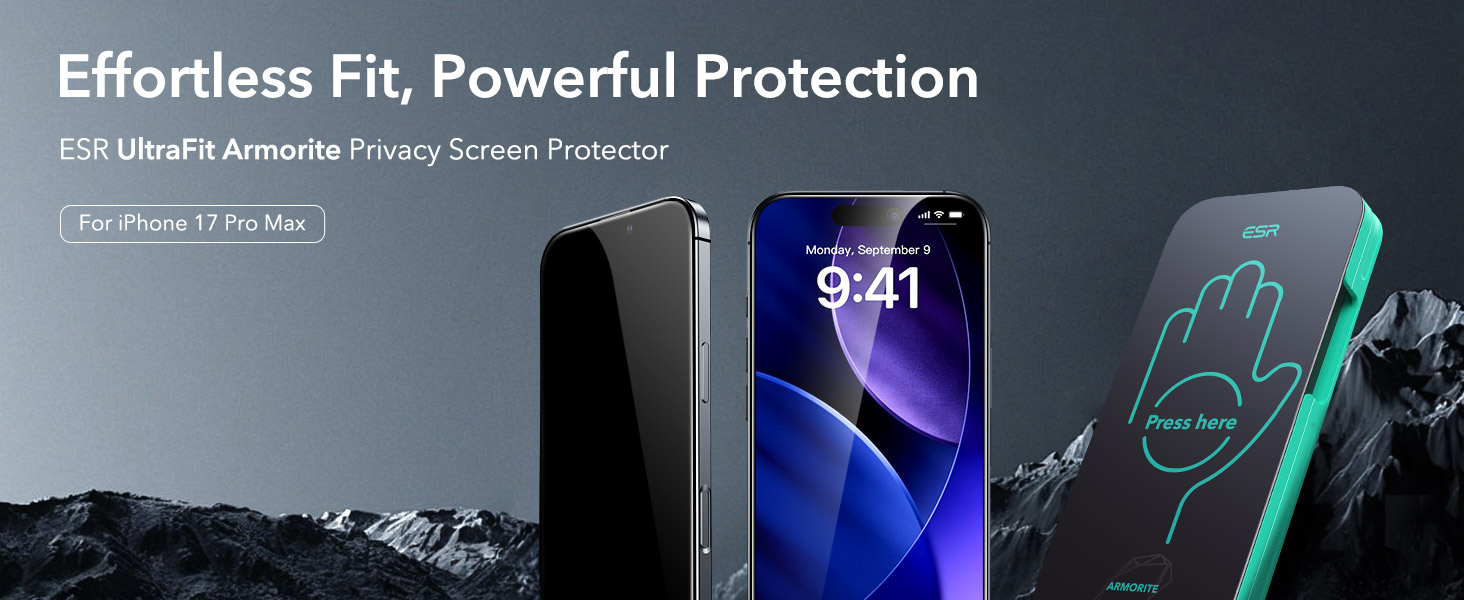 iPhone 17 Pro Max ESR Privacy Screen Protector