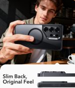 ESR Classic Hybrid Case with MagSafe for Samsung Galaxy S26 Series, Clear Black - Image 2