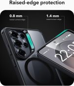 ESR Classic Hybrid Case with MagSafe for Samsung Galaxy S26 Series, Clear Black - Image 5