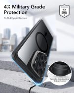 ESR for Samsung Galaxy S26 Ultra Classic Stash Stand Case with MagSafe, Scratch-Resistant Back Cover, Clear Black - Image 3