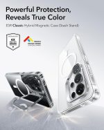 ESR for Samsung Galaxy S26 Ultra Classic Stash Stand Case with MagSafe, Scratch-Resistant Back Cover, Clear - Image 2